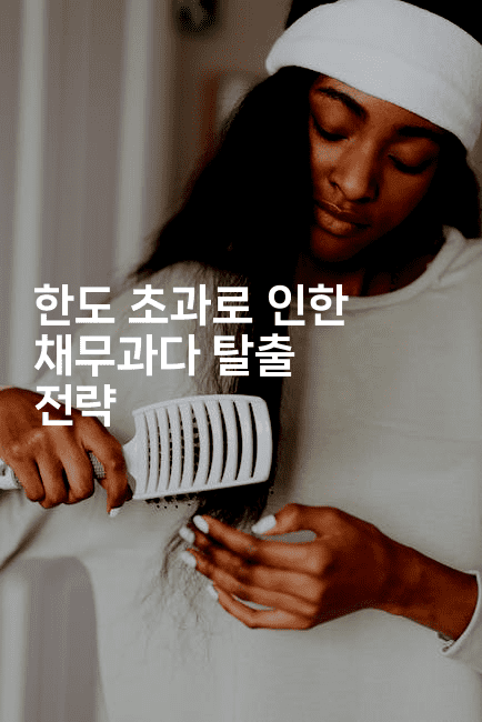 한도 초과로 인한 채무과다 탈출 전략-그로슈